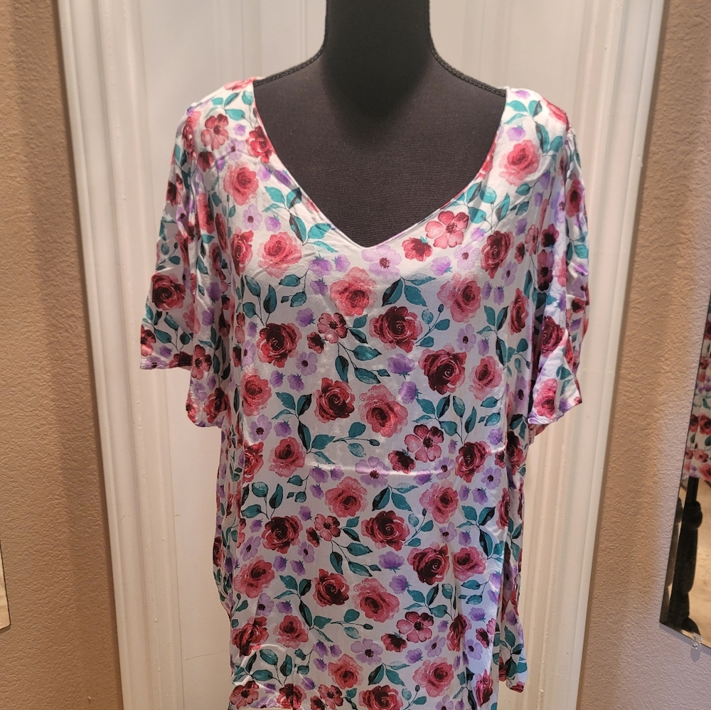 Women's Floral Blouse